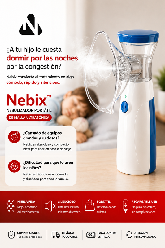 Nebulizador Portatil Nebix